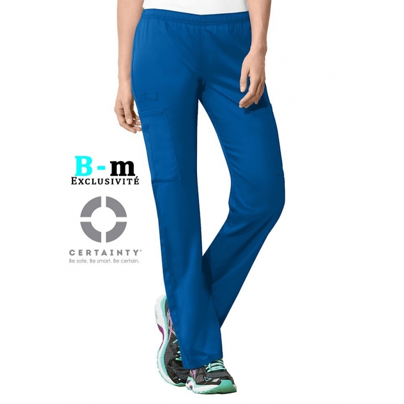 Pantalon Medical Cherokee Antimicrobien Femme Bleu Royal 44200A