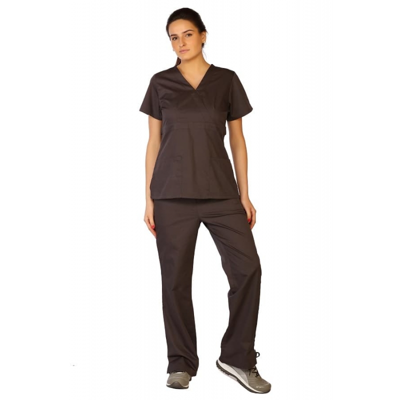 Pantalon Medical Femme Life Threads 1120 Gris Anthracite