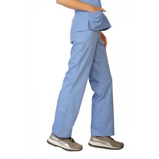 Pantalon Medical Femme Life Threads 1120 Bleu Ciel