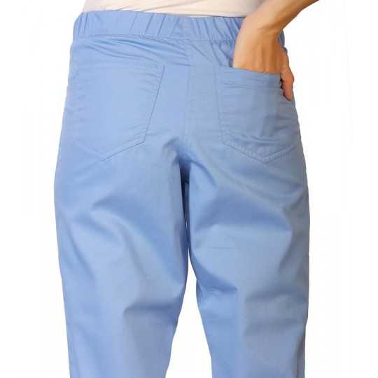 Pantalon Medical Femme Life Threads 1120 Bleu Ciel