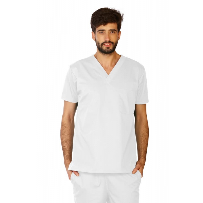 Tunique Medicale Homme Life Threads 3110 Blanc
