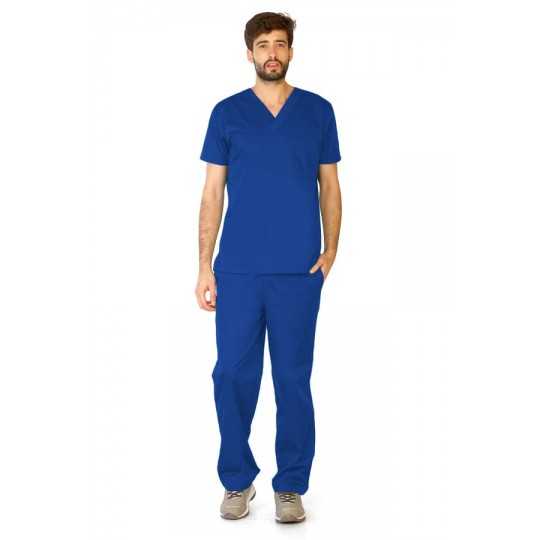Tunique Medicale Homme Life Threads 3110 Bleu Royal