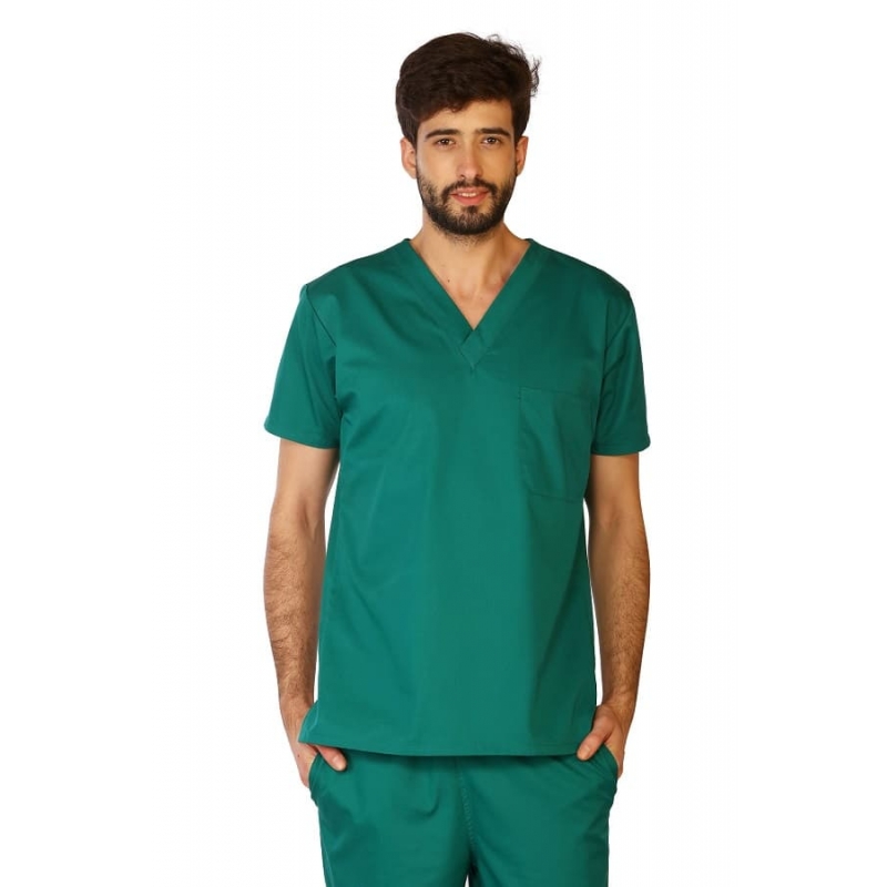 Tunique Medicale Homme Life Threads 3110 Vert