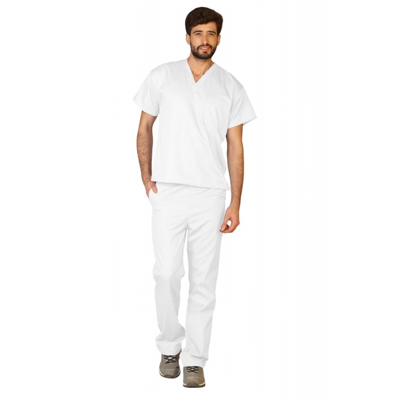 Pantalon Medical Homme Life Threads 3120 Blanc
