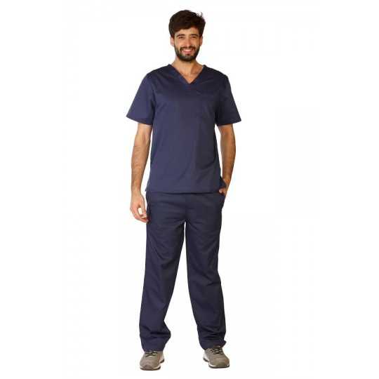 Pantalon Medical Homme Life Threads 3120 Bleu Marine
