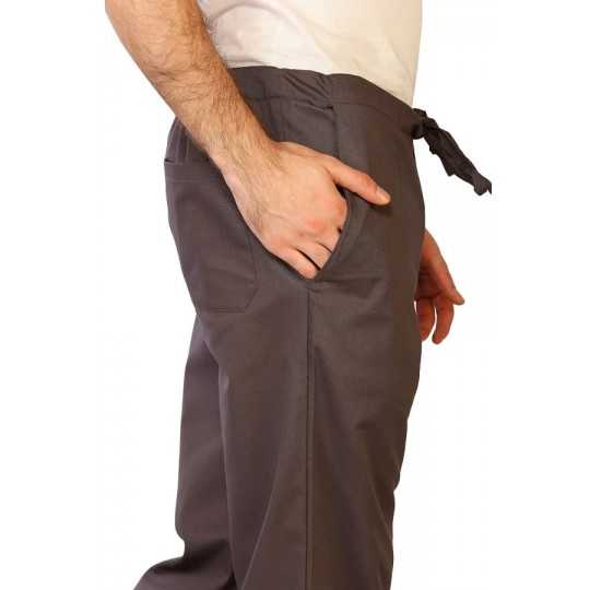 Pantalon Medical Homme Life Threads 3120 Gris Anthracite