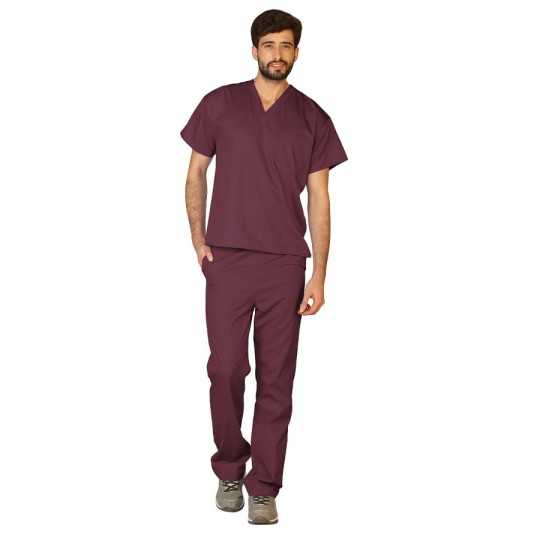 Pantalon Medical Homme Life Threads 3120 Bordeaux