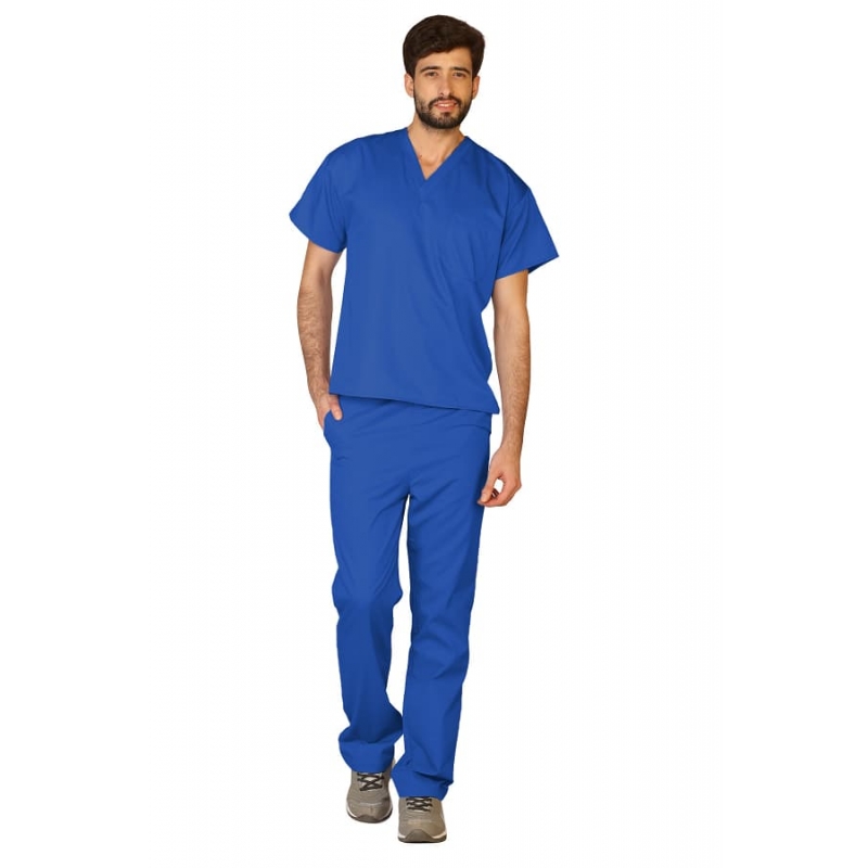 Pantalon Medical Homme Life Threads 3120 Bleu Royal