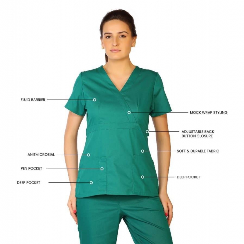 Tunique Medicale Life Threads 1110 Vert