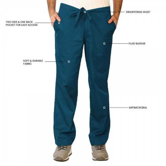 Pantalon Medical Homme Life Threads 3120 Bleu Caraibe