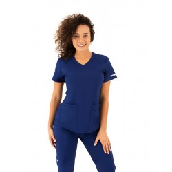 Tunique Medicale Femme Life Threads 1510 Bleu Marine