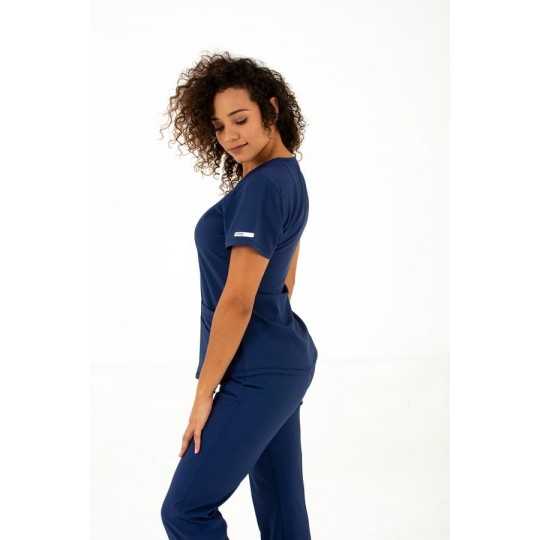 Tunique Medicale Femme Life Threads 1510 Bleu Marine