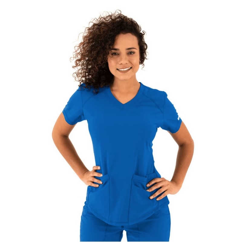 Tunique Medicale Femme Life Threads 1510 Bleu Royal