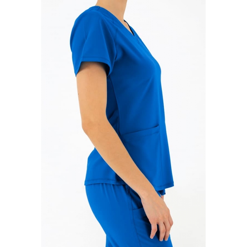 Tunique Medicale Femme Life Threads 1510 Bleu Royal