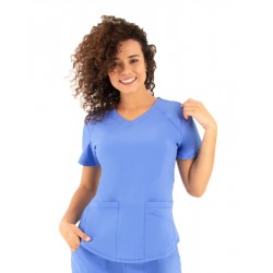 Tunique Medicale Femme Life Threads 1510 Bleu Ciel
