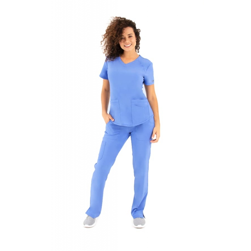 Tunique Medicale Femme Life Threads 1510 Bleu Ciel