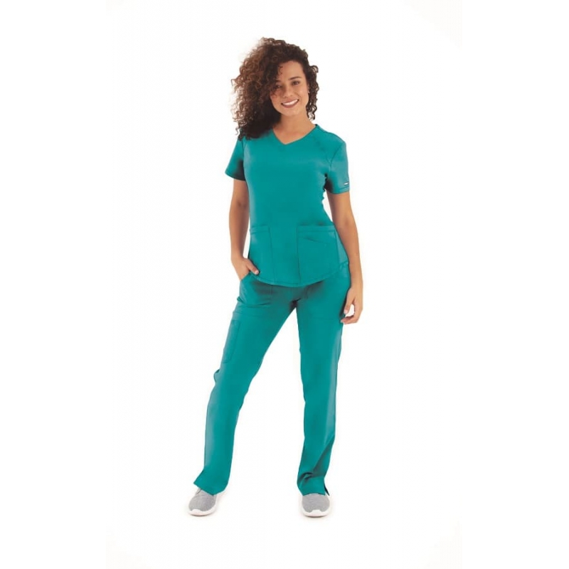 Tunique Medicale Femme Life Threads 1510 Bleu Lagon