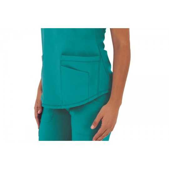 Tunique Medicale Femme Life Threads 1510 Bleu Lagon