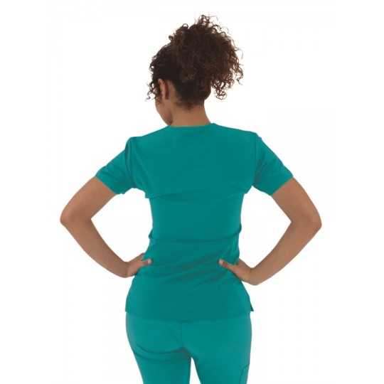 Tunique Medicale Femme Life Threads 1510 Bleu Lagon