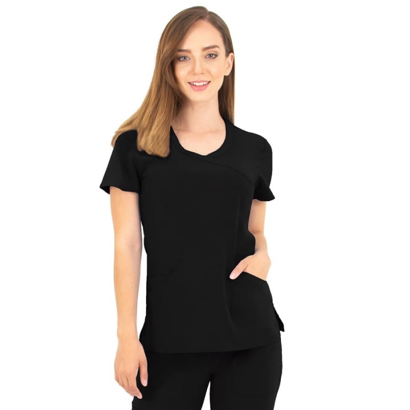 Tunique Medicale Femme Life Threads 1512 Noir