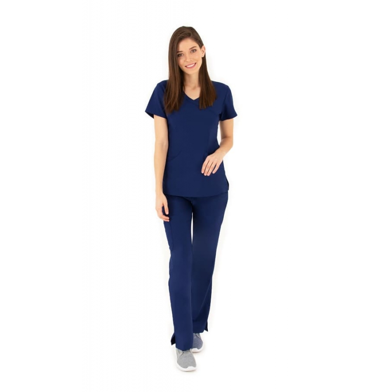 Tunique Medicale Femme Life Threads 1512 Bleu Marine