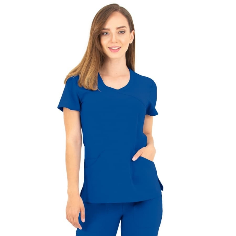 Tunique Medicale Femme Life Threads 1512 Bleu Royal