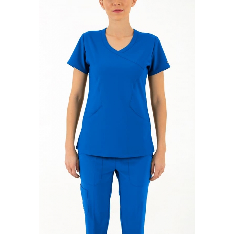 Tunique Medicale Femme Life Threads 1512 Bleu Royal