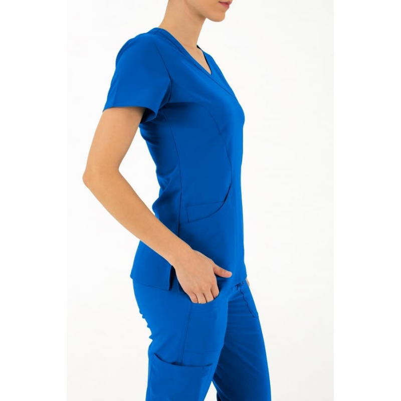 Tunique Medicale Femme Life Threads 1512 Bleu Royal