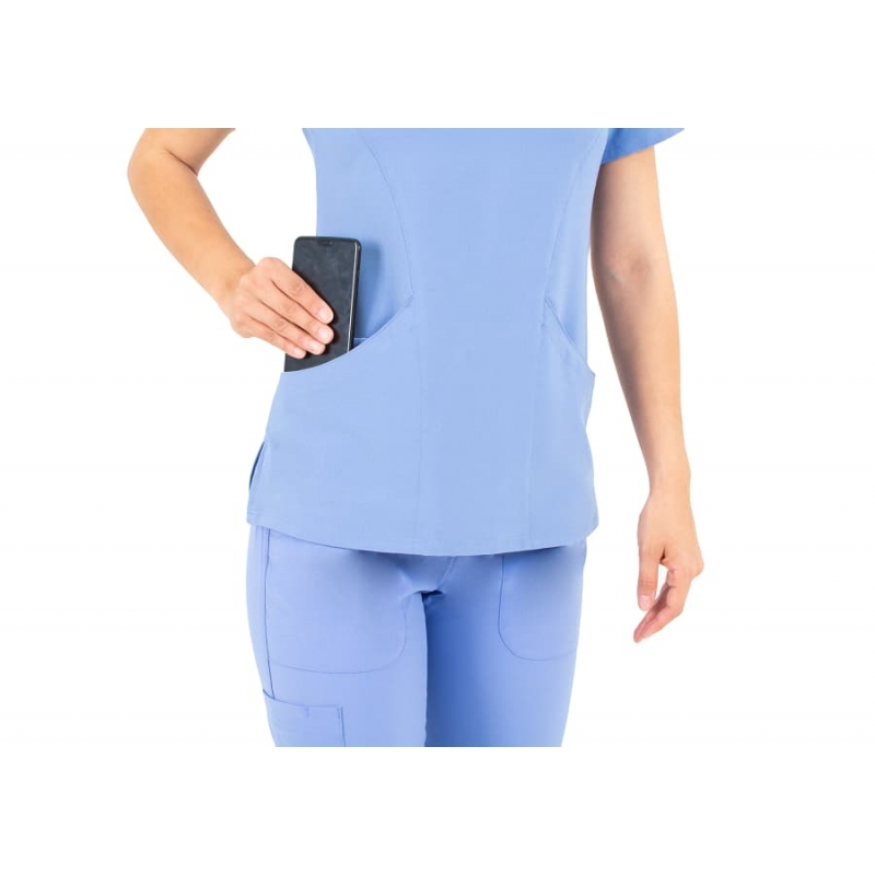 Tunique Medicale Femme Life Threads 1512 Bleu Ciel