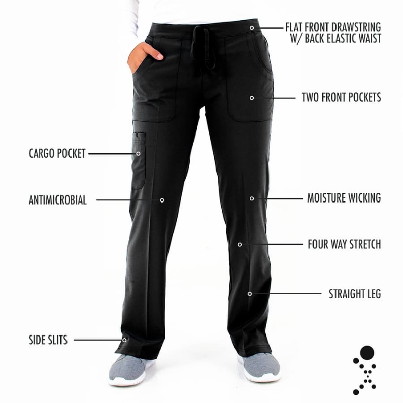 Pantalon Medical Femme Life Threads 1528 Noir