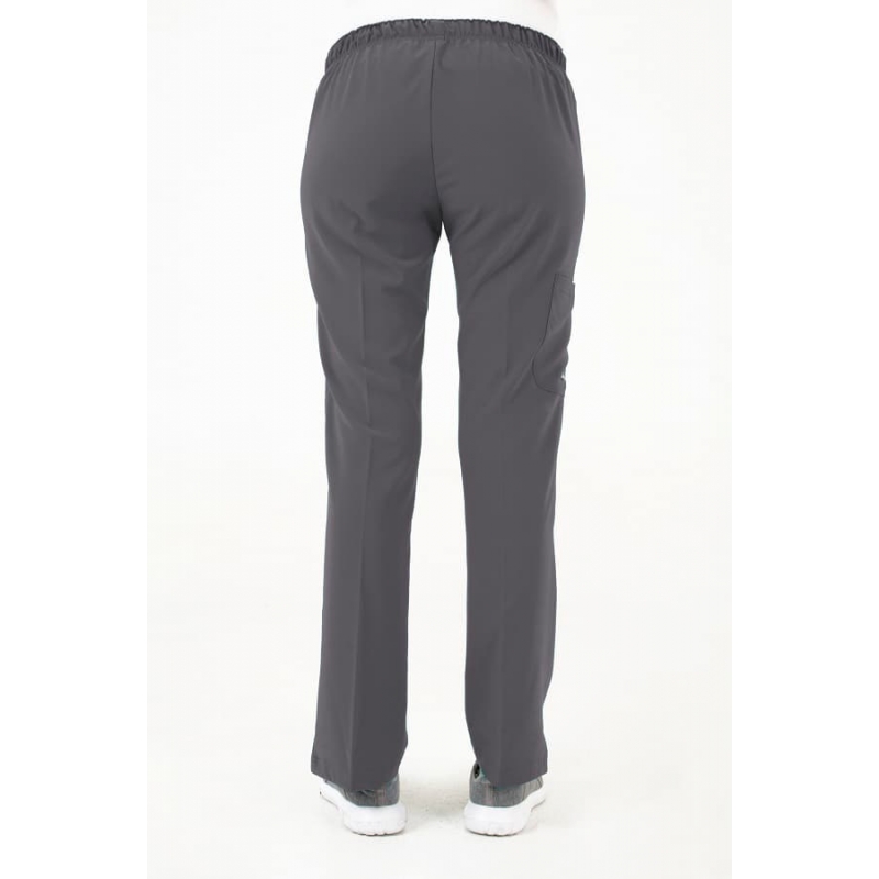 Pantalon Medical Femme Life Threads 1528 Gris Anthracite