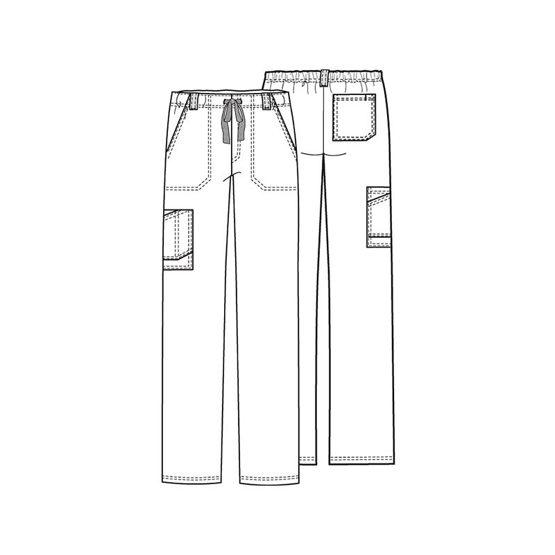 Pantalon Medical Homme Cherokee Luxe Bleu Royal 1022