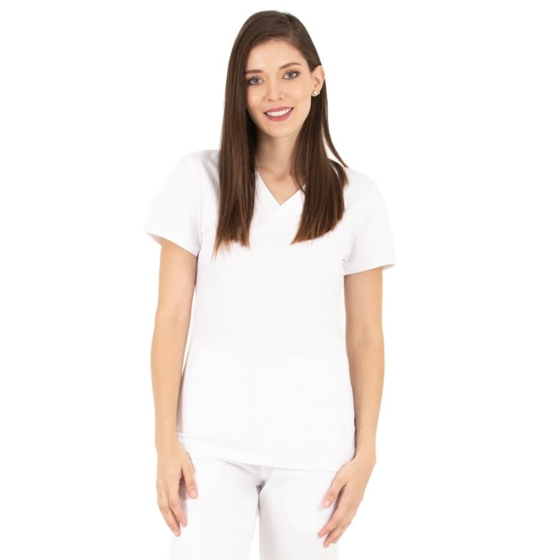 Tunique Medicale Femme Life Threads 1416 Blanc