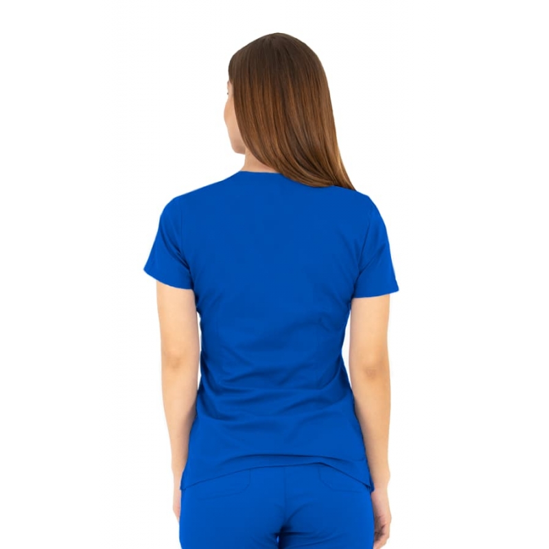 Tunique Medicale Femme Life Threads 1416 Bleu Royal