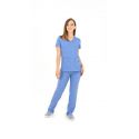 Pantalon Medical Femme Life Threads 1425 Bleu Ciel