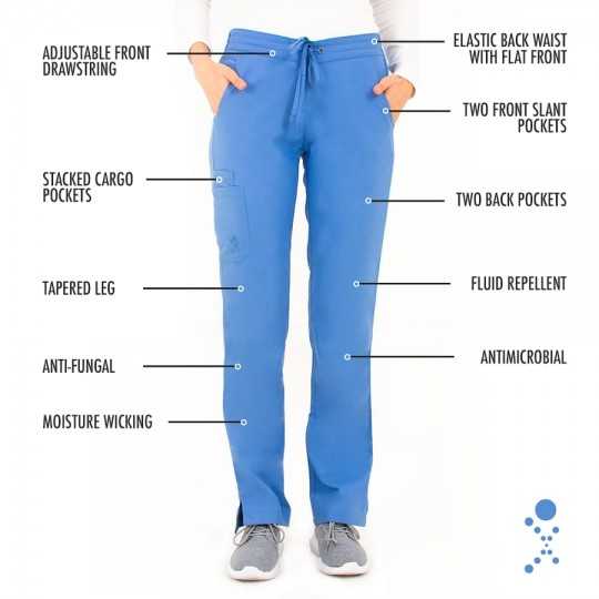 Pantalon Medical Femme Life Threads 1425 Bleu Ciel