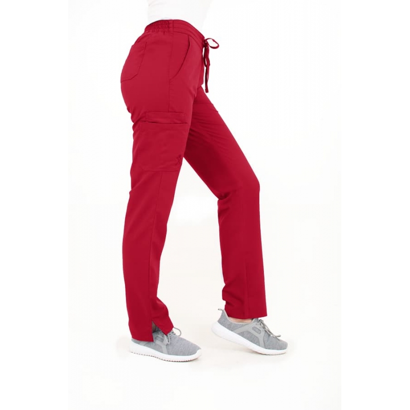 Pantalon Medical Femme Life Threads 1425 Rouge