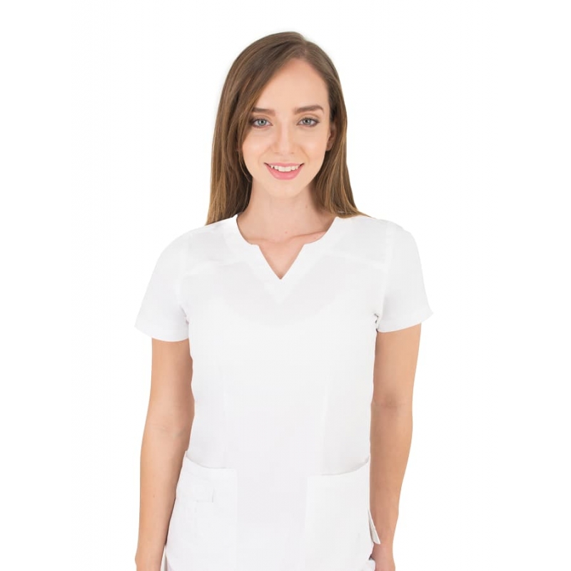 Tunique Medicale Femme Life Threads 1418 Blanc