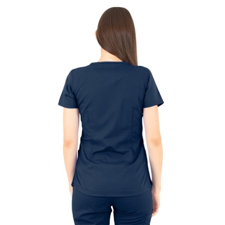 Tunique Medicale Femme Life Threads 1418 Bleu Marine