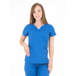 Tunique Medicale Femme Life Threads 1418 Bleu Royal