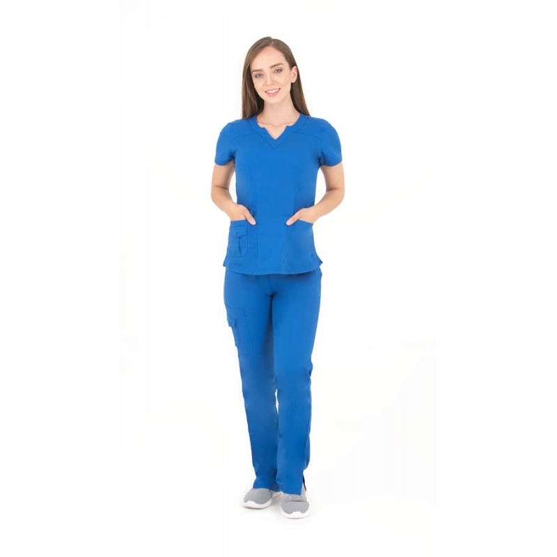 Tunique Medicale Femme Life Threads 1418 Bleu Royal