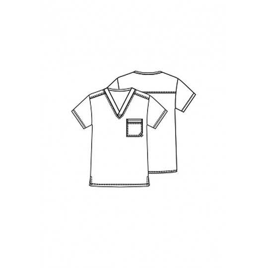 Tunique Medicale Homme Cherokee Luxe Blanc 1929