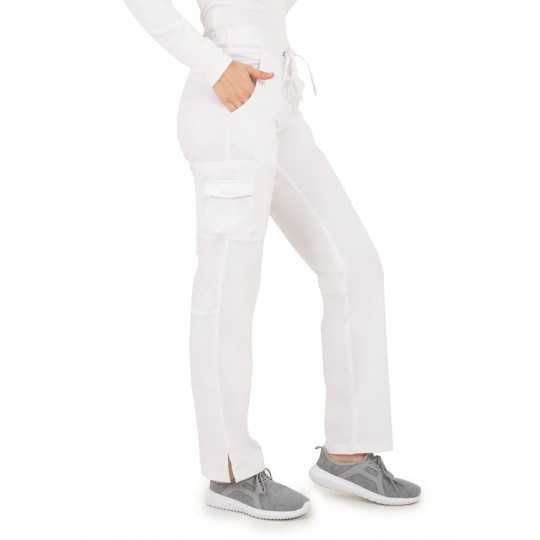 Pantalon Medical Femme Life Threads 1427 Blanc