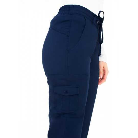 Pantalon Medical Femme Life Threads 1427 Bleu Marine