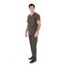 Tunique Medicale Homme Life Threads 2410 Gris Anthracite
