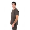 Tunique Medicale Homme Life Threads 2410 Gris Anthracite