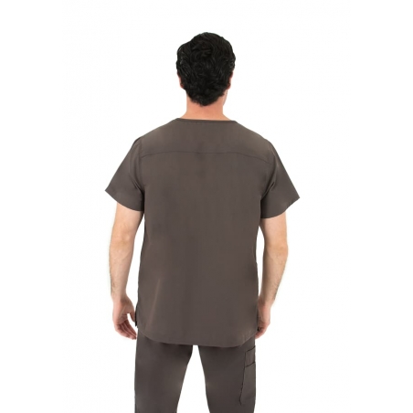 Tunique Medicale Homme Life Threads 2410 Gris Anthracite