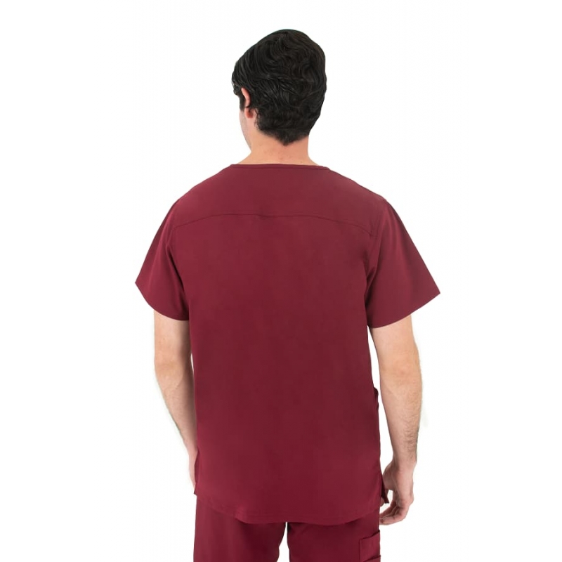 Tunique Medicale Homme Life Threads 2410 Bordeaux