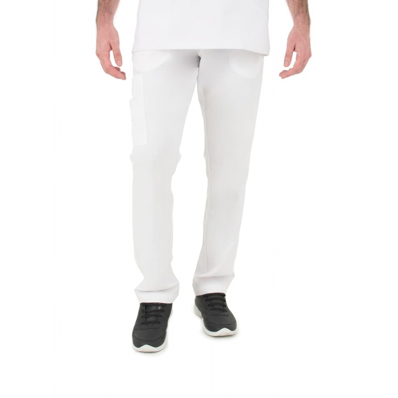 Pantalon Medical Homme Life Threads 2420 Blanc