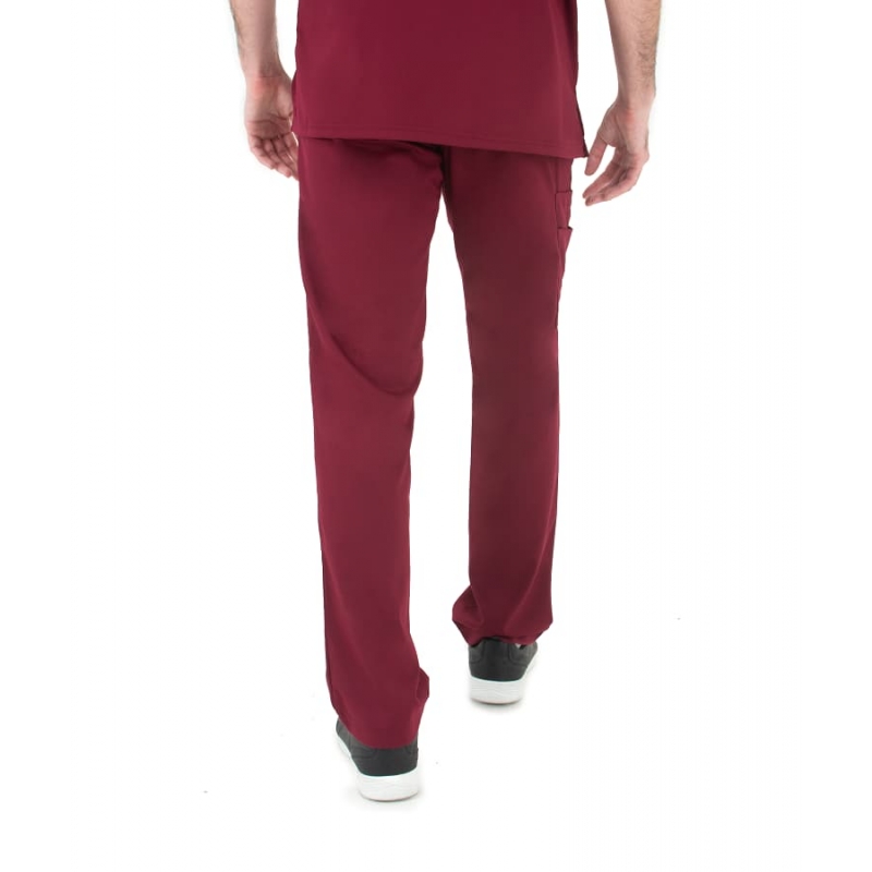 Pantalon Medical Homme Life Threads 2420 Bordeaux